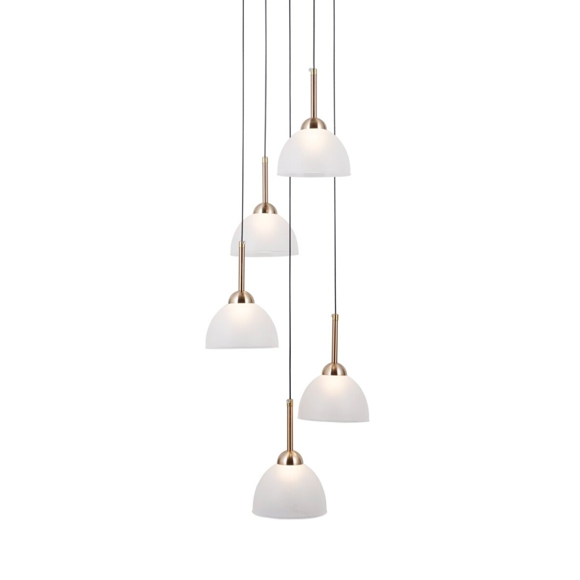 Pakabinamas šviestuvas Montiela PND-34374-5-BK 3