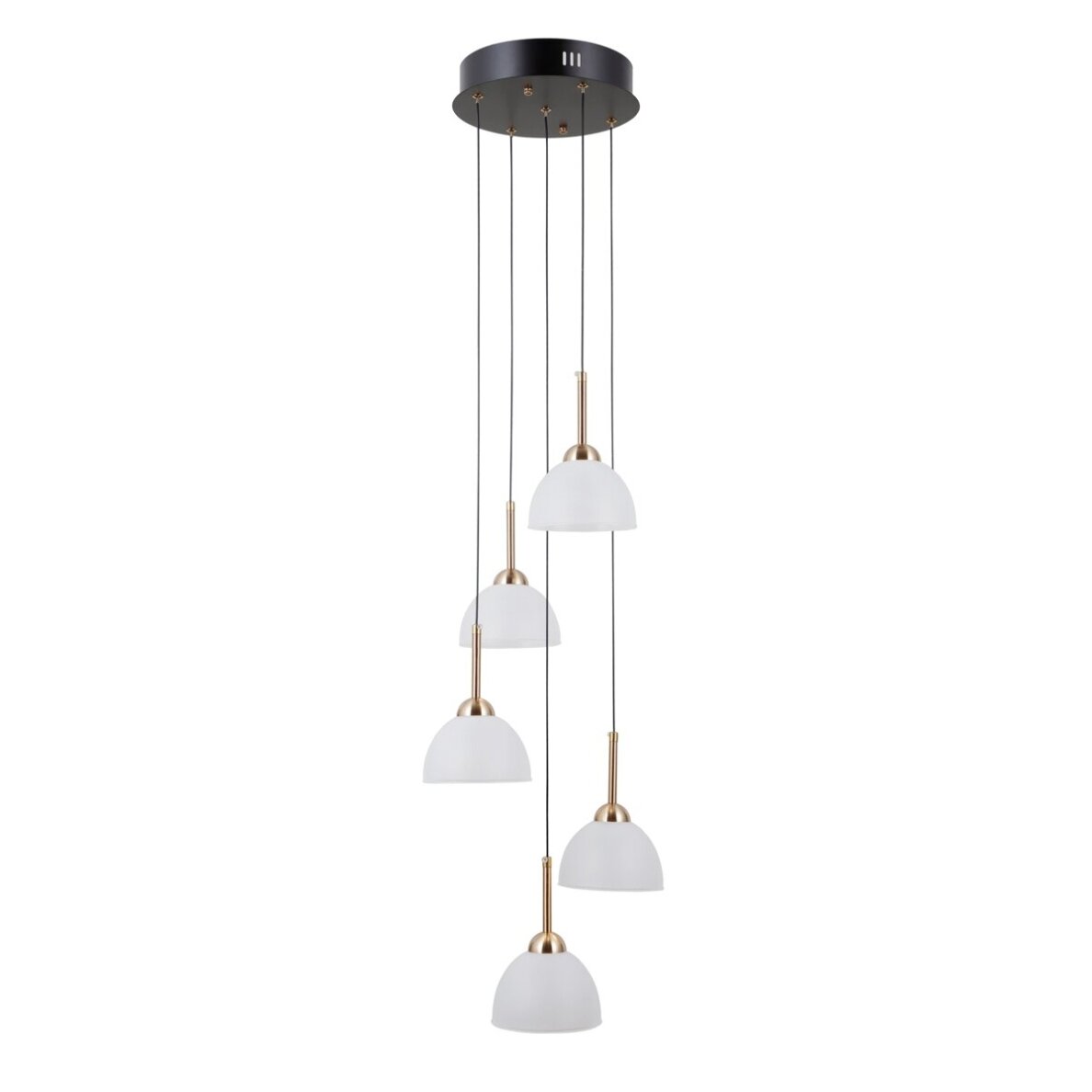 Pakabinamas šviestuvas Montiela PND-34374-5-BK