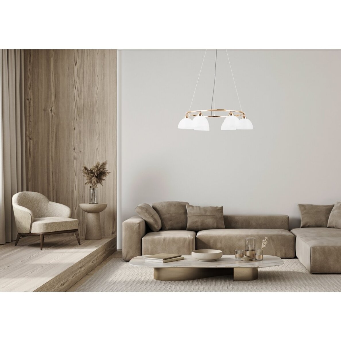 Pakabinamas šviestuvas Montiela PND-34374-6-HBR 1