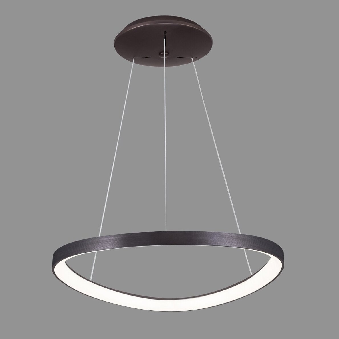 Pakabinamas šviestuvas Morfi 5355-848ROP-BC-3, kavos spalvos, LED, 65 cm 3 Pakabinamas šviestuvas Morfi 5355-848ROP-BC-3, kavos spalvos, LED, 65 cm 3