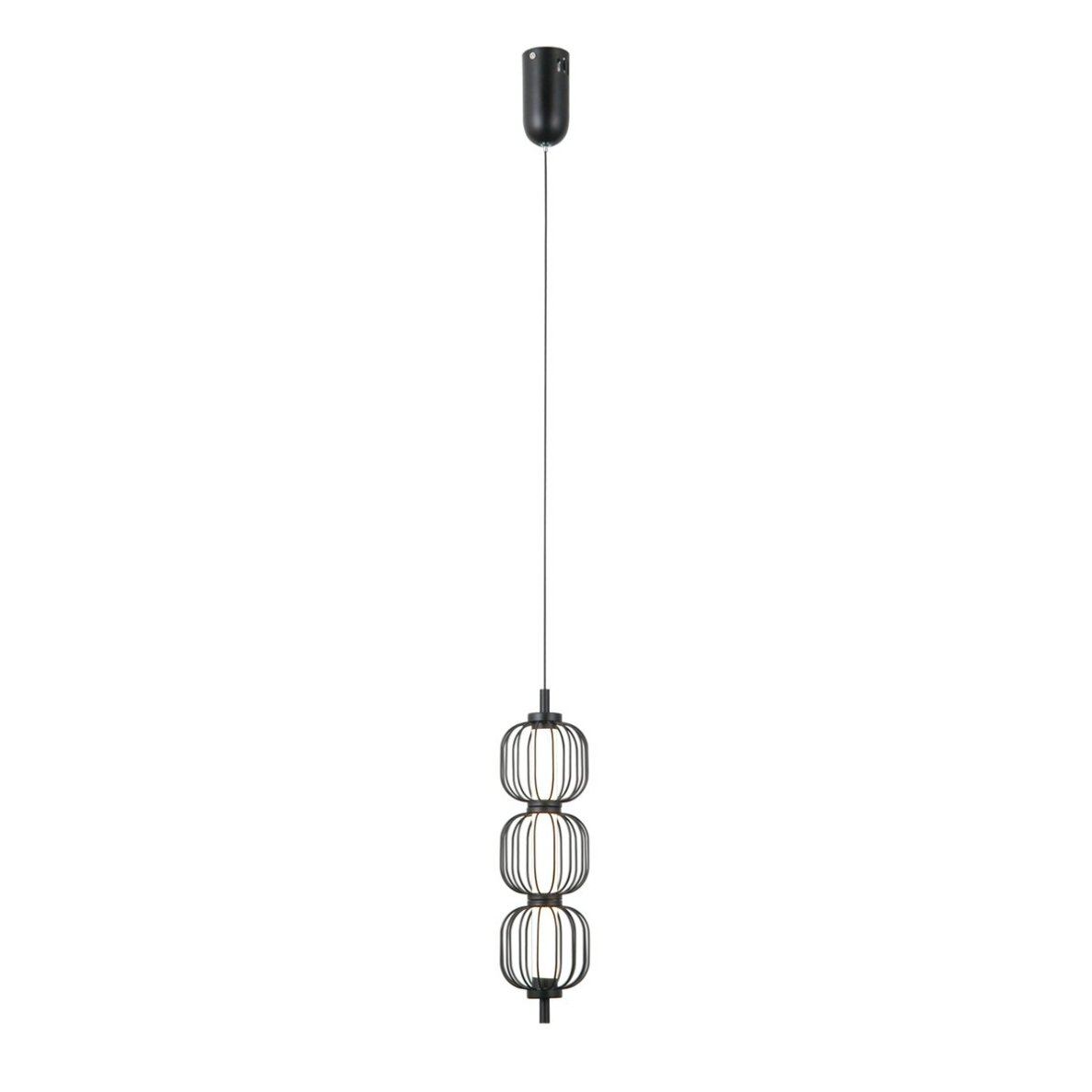 Pakabinamas šviestuvas Pedro PND-34405-3V-BK 2 Pakabinamas šviestuvas Pedro PND-34405-3V-BK 2