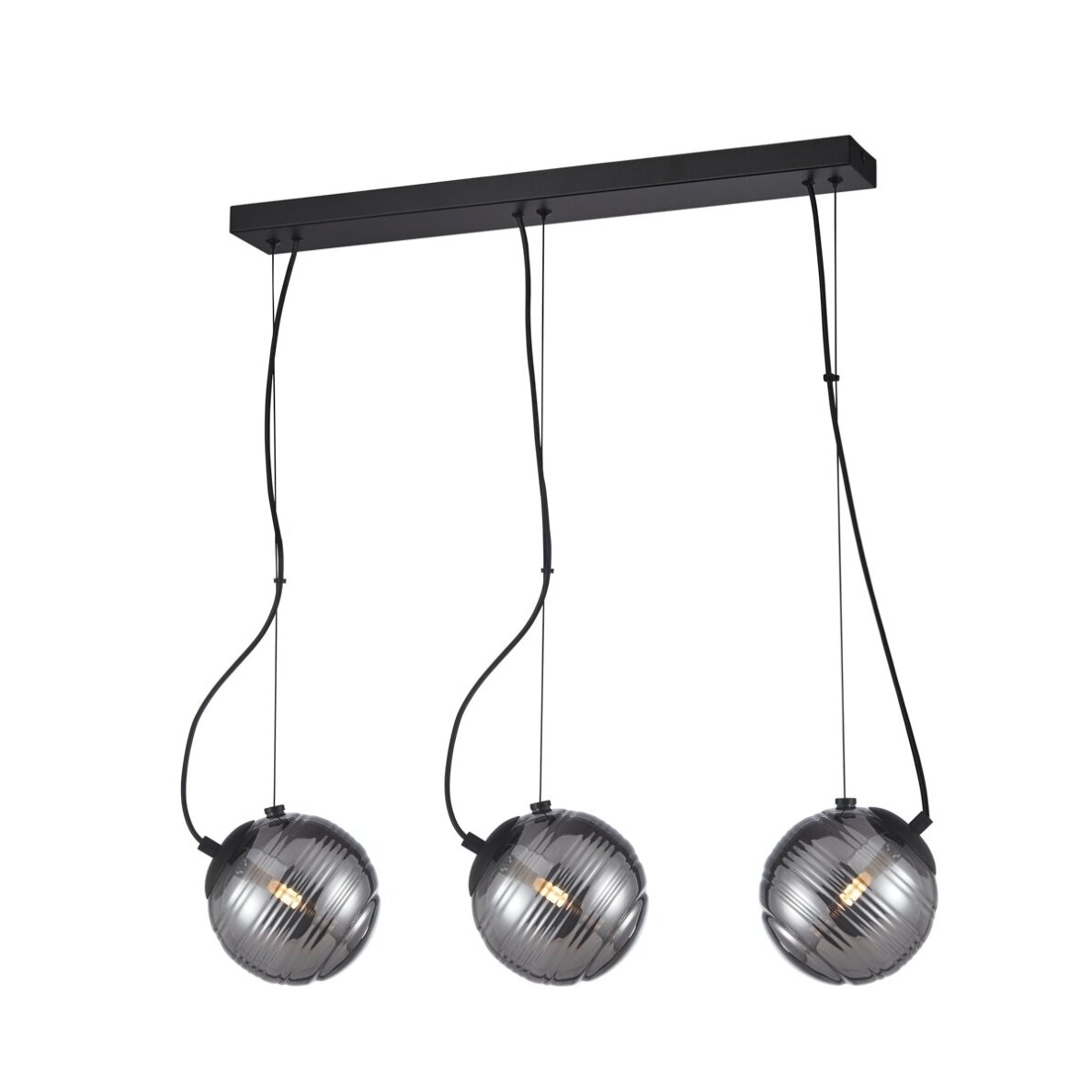 Pakabinamas šviestuvas Perona PND-92389-3L-BK