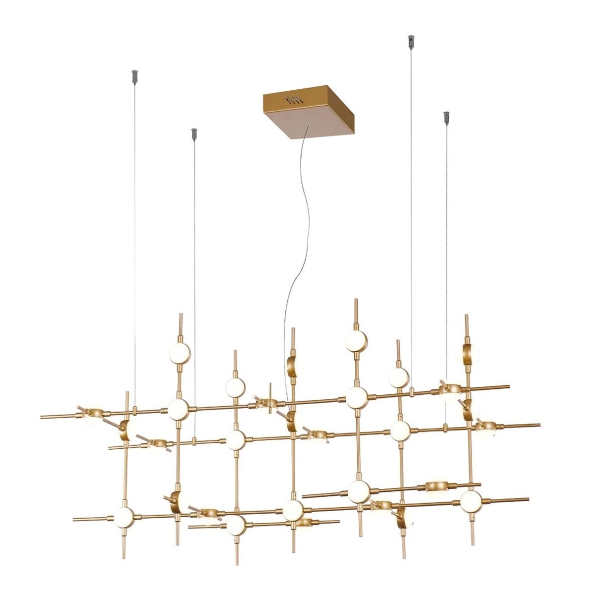 Pakabinamas šviestuvas Provenza MD18001067-30A GD, aukso spalvos, modernus, LED apšvietimas