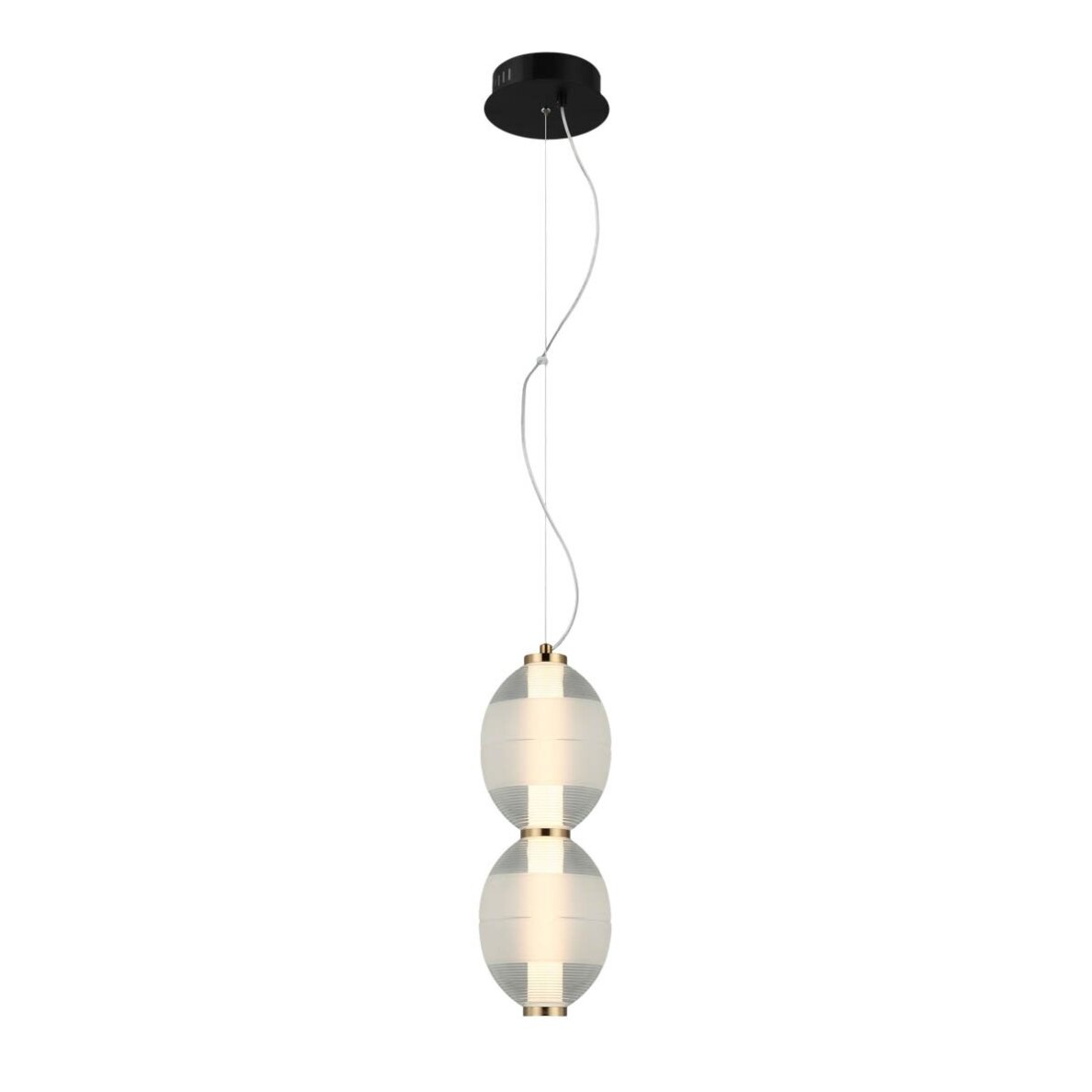 Pakabinamas šviestuvas Rinot PND-45372-2-WH-CL Pakabinamas šviestuvas Rinot PND-45372-2-WH-CL