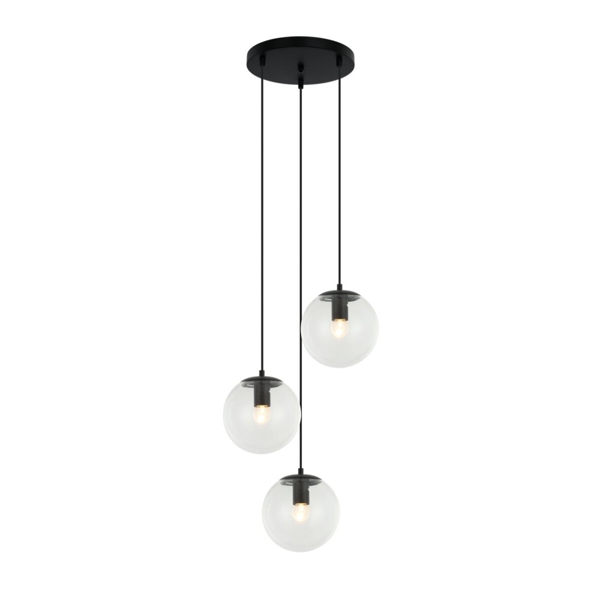 Pakabinamas šviestuvas Sarpo PND-58867-3S-BK 2 Pakabinamas šviestuvas Sarpo PND-58867-3S-BK 2