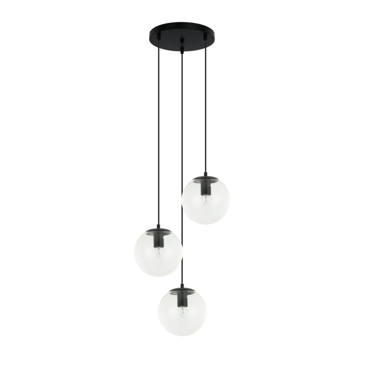 Pakabinamas šviestuvas Sarpo PND-58867-3S-BK Pakabinamas šviestuvas Sarpo PND-58867-3S-BK
