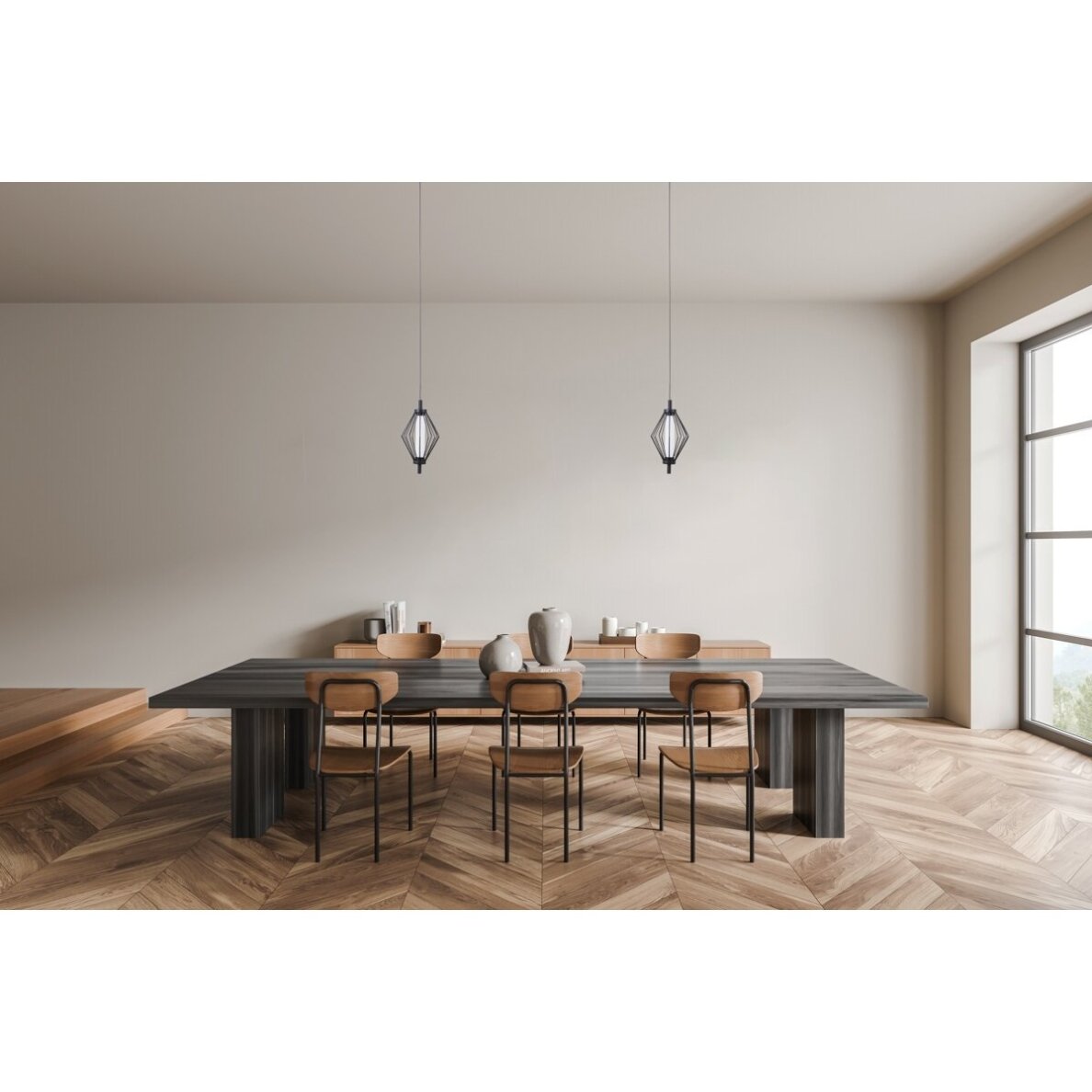 Pakabinamas šviestuvas Sevil PND-34403-1-BK 1