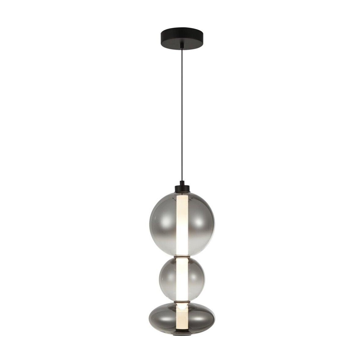 Pakabinamas šviestuvas Sonte PND-24352V-24W-BK-SG Pakabinamas šviestuvas Sonte PND-24352V-24W-BK-SG