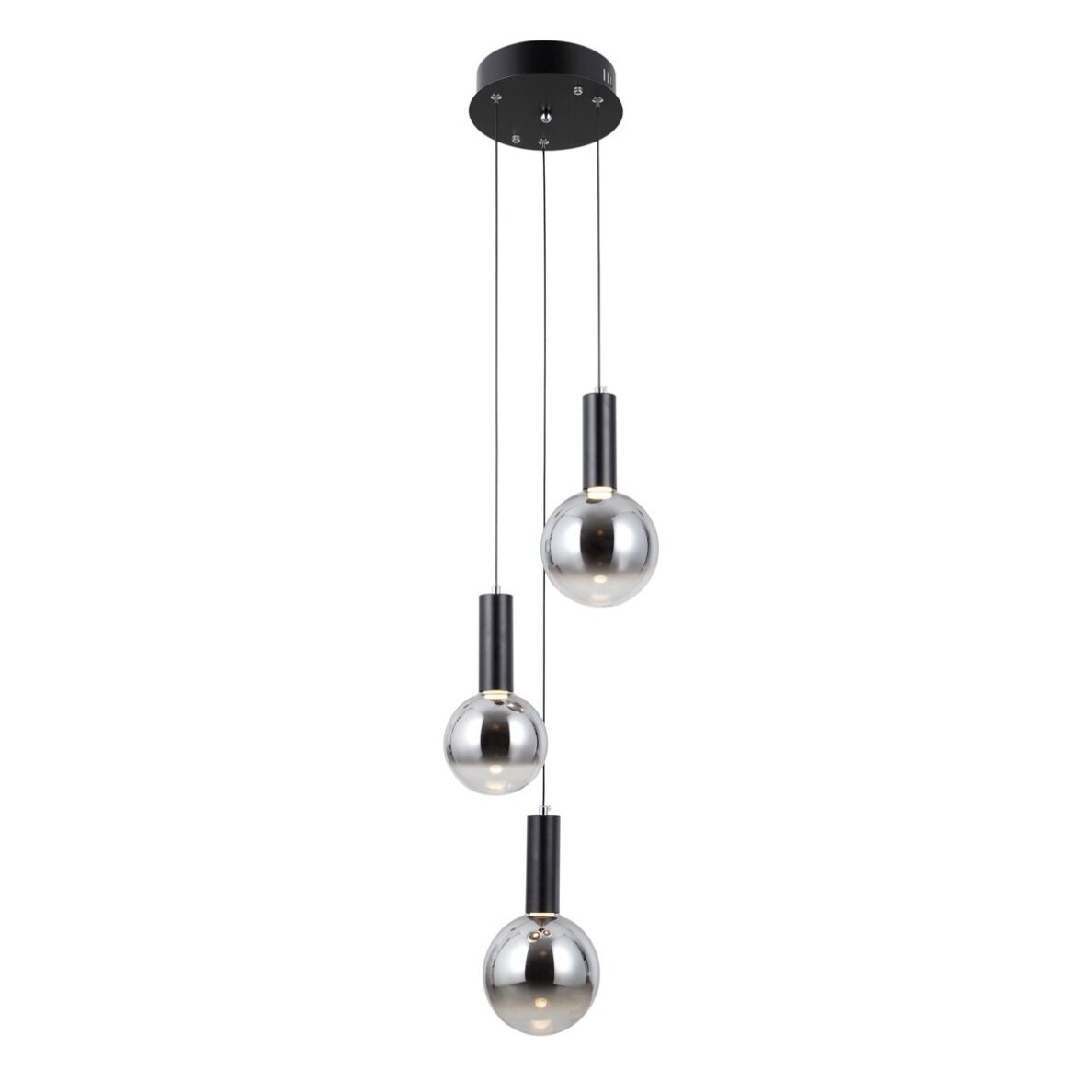 Pakabinamas šviestuvas Strela PND-34378-3S-BK 2