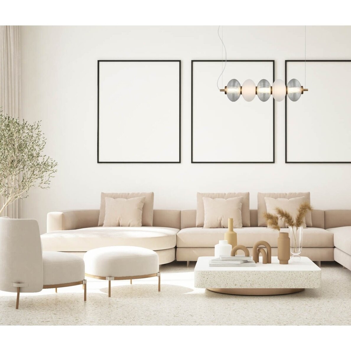 Pakabinamas šviestuvas Testa PND-84938-4-BK 1