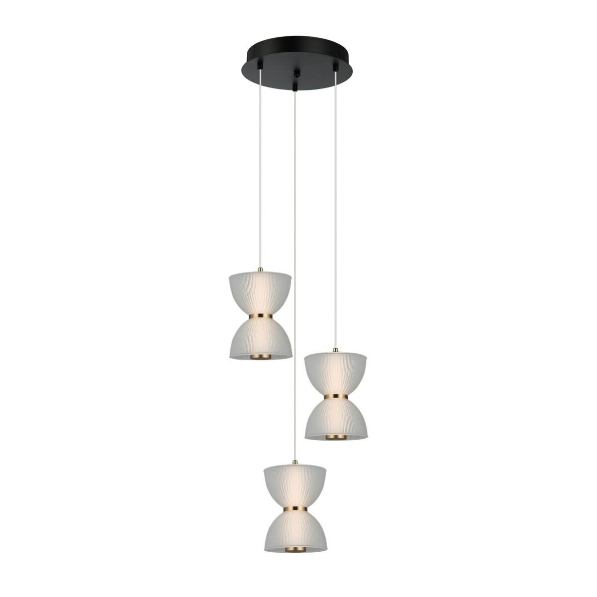 Pakabinamas šviestuvas Tica PND-83949-3-BK Pakabinamas šviestuvas Tica PND-83949-3-BK