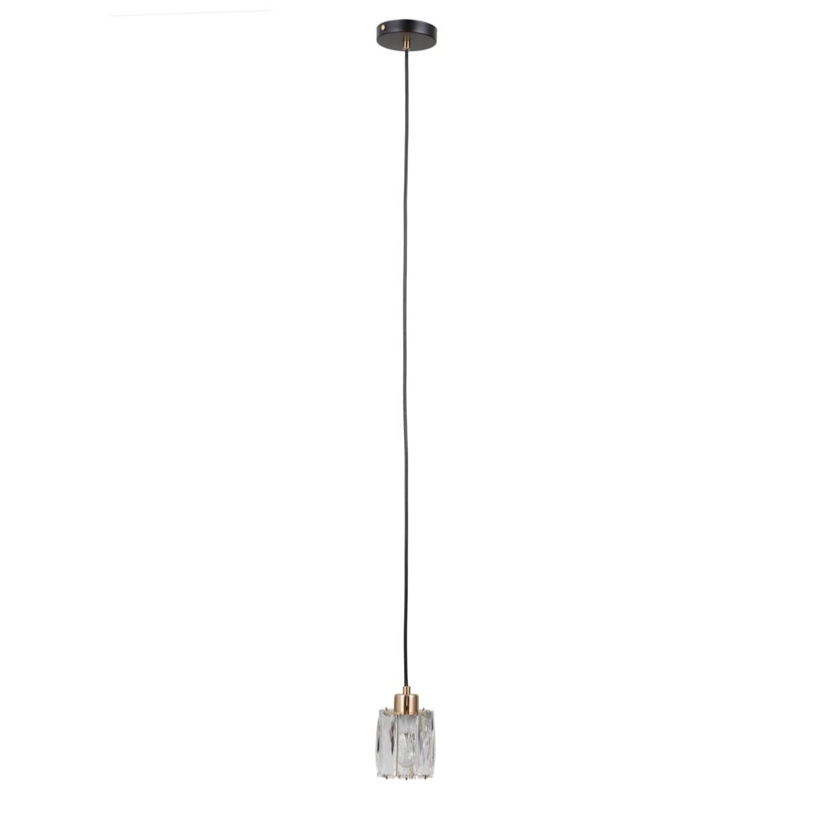 Pakabinamas šviestuvas Torno PND-40813-1-BK-HBR