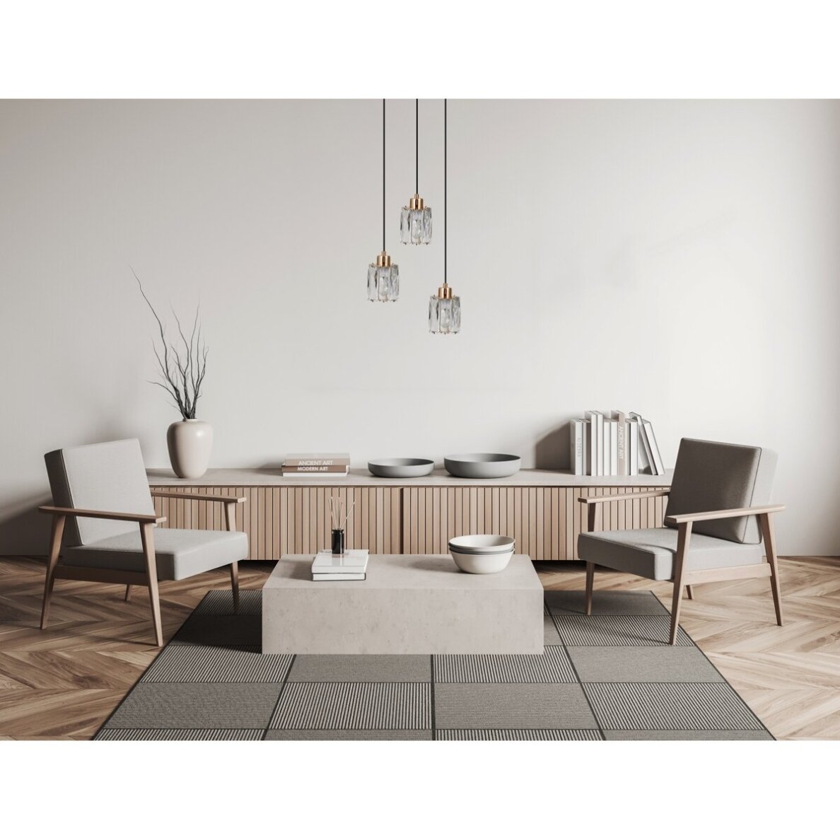 Pakabinamas šviestuvas Torno PND-40813-3R-HBR 1