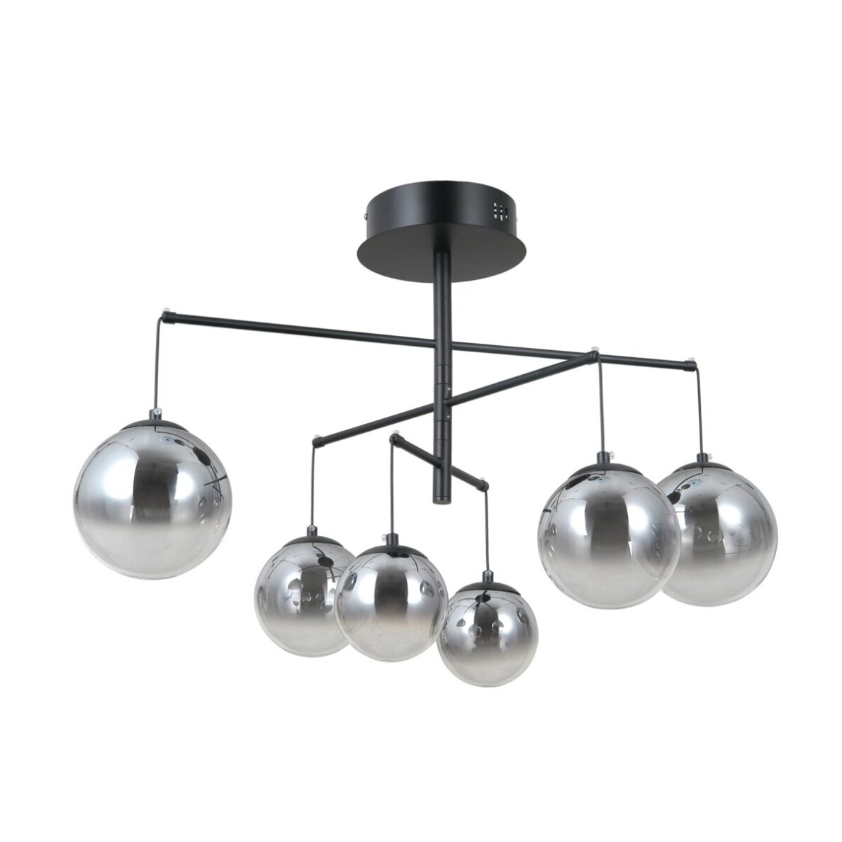 Pakabinamas šviestuvas Velada PND-34381-6-BK