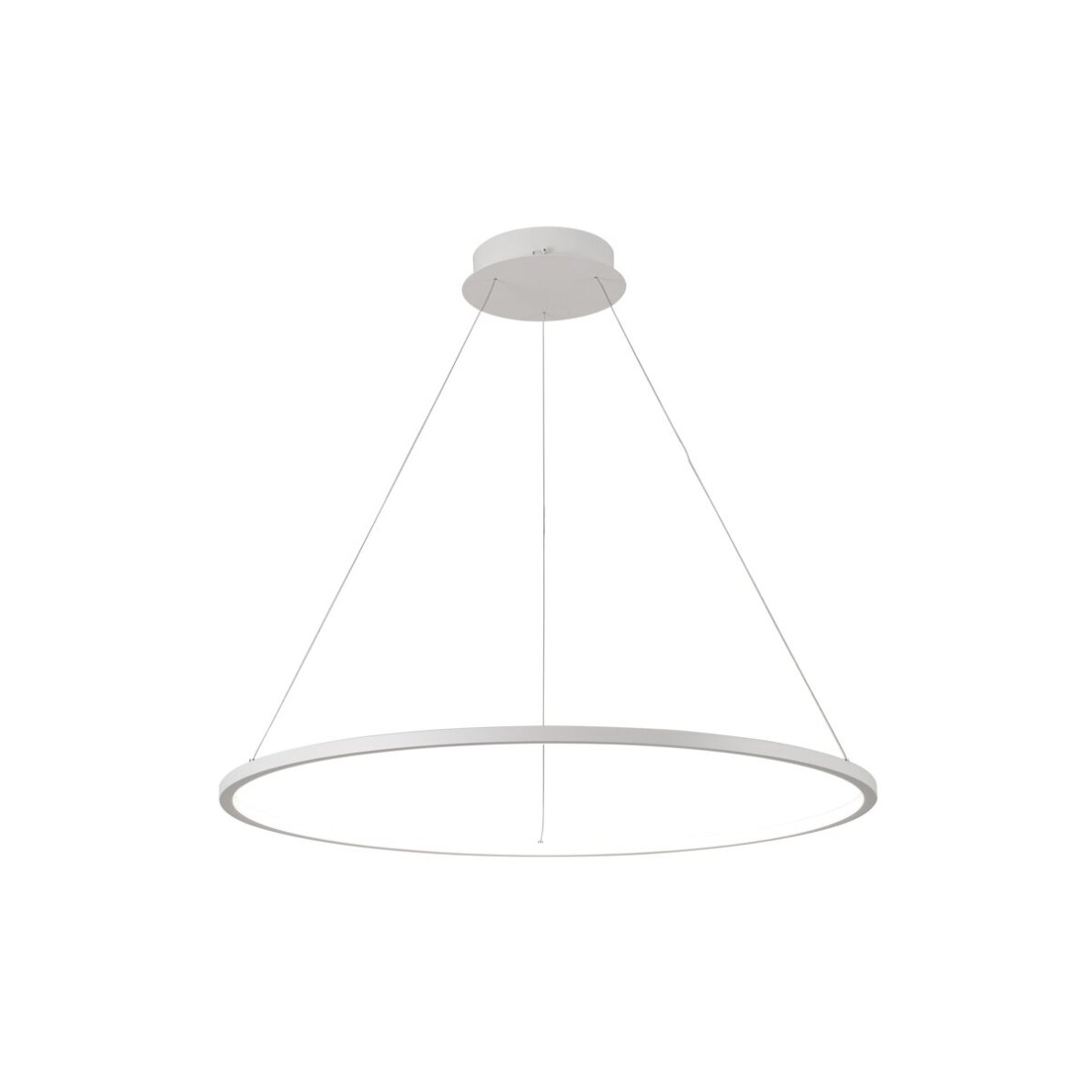 Pakabinamas šviestuvas Vinola PND-56135B-060RPC-WH-3KS4K-TRDIMM, baltas, LED, 60 cm