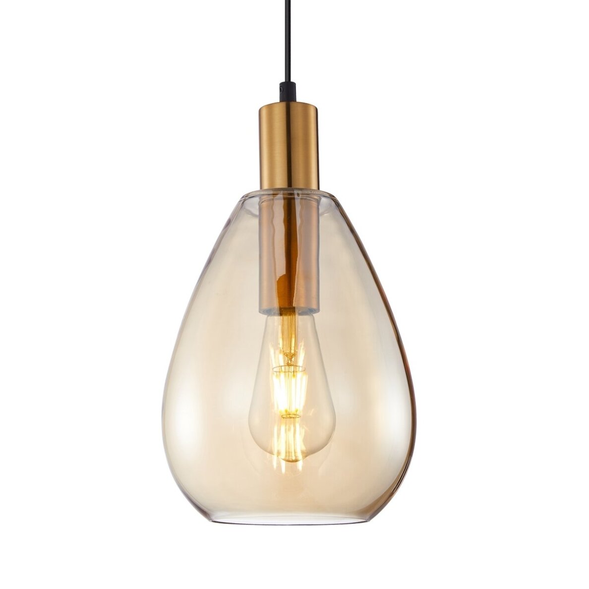 Pakabinamas šviestuvas Zulo PND-27812-3-BRO-AMB 2