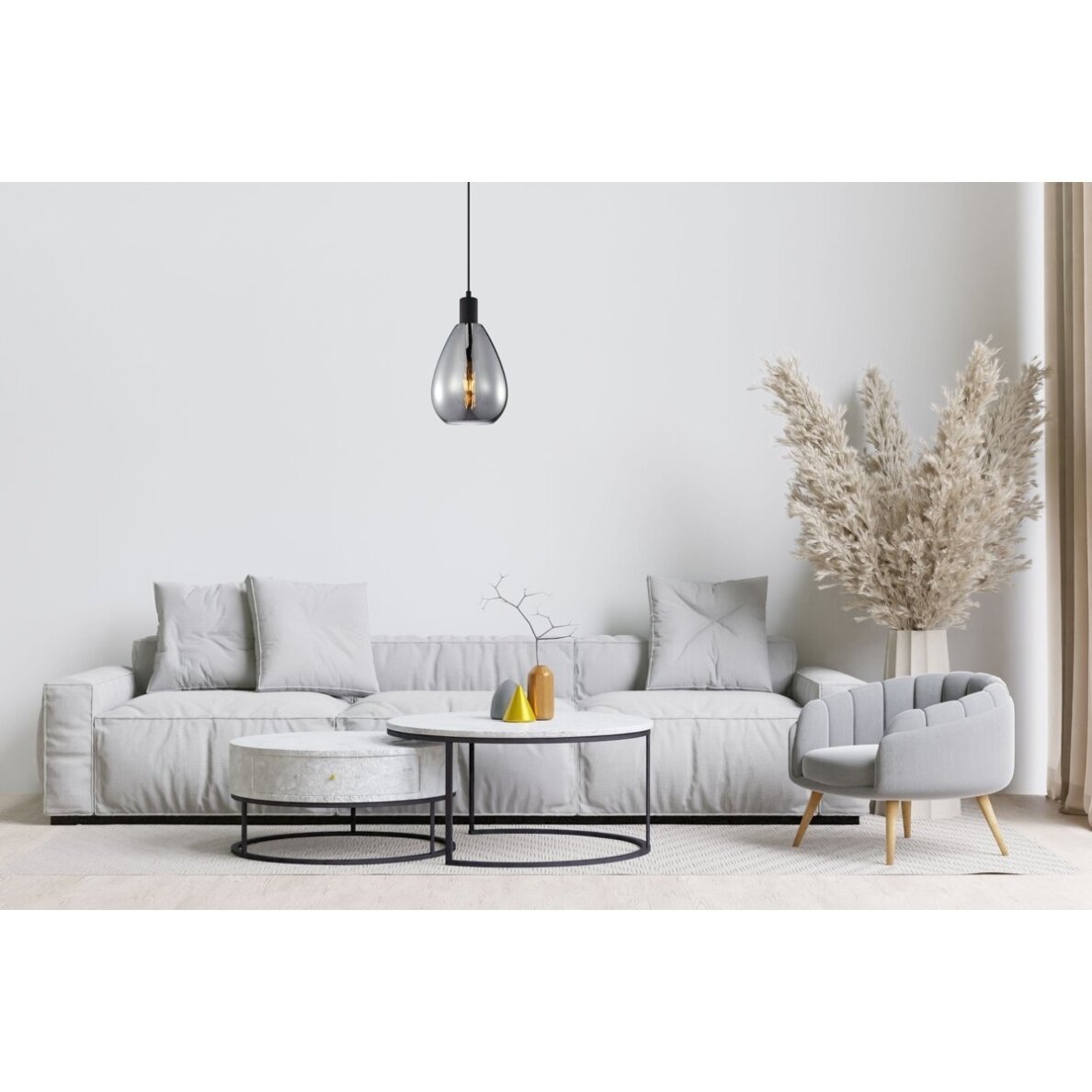 Pakabinamas šviestuvas Zulo PND-27812-BK-SG 1