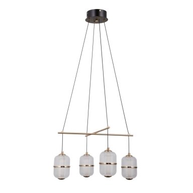 Pakabinamas šviestuvas Alani PND-34375-4-BK