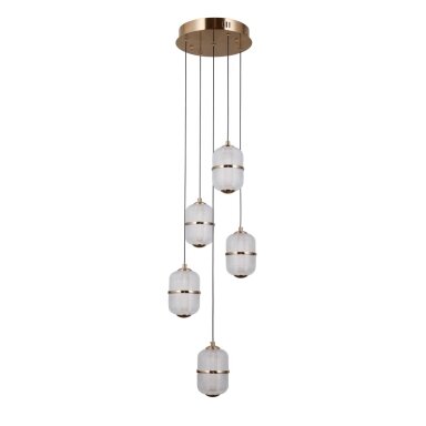 Pakabinamas šviestuvas Alani PND-34375-5-HBR