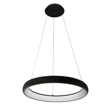 Pakabinamas šviestuvas Alessia 5280-850RP-BK-4, juodas, LED, 61 cm