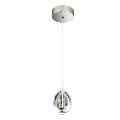 Pakabinamas šviestuvas Huelto PND-22112132-1A-CR, chromo spalvos, modernus, LED apšvietimas