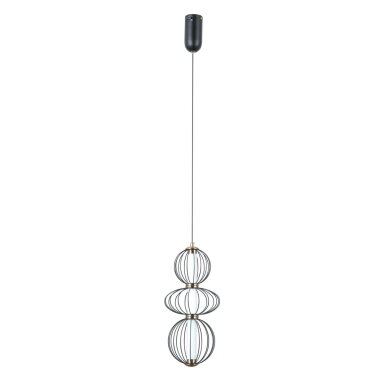 Pakabinamas šviestuvas Rabel PND-344221-3V-BK