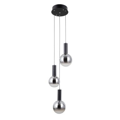 Pakabinamas šviestuvas Strela PND-34378-3S-BK