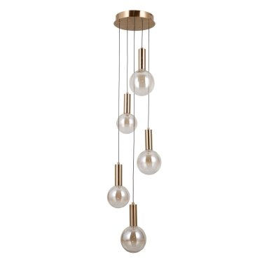 Pakabinamas šviestuvas Strela PND-34378-5S-HBR
