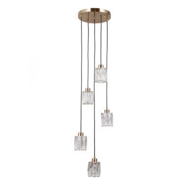 Pakabinamas šviestuvas Torno PND-40813-5R-HBR