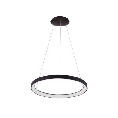Pakabinamas šviestuvas Vico PND-53675-058RPC-BK-3KS4K-TRDIMM, juodas, LED, 58 cm