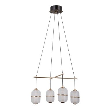 Pakabinamas šviestuvas Alani PND-34375-4-BK