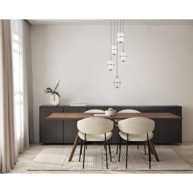 Pakabinamas šviestuvas Alani PND-34375-5-HBR 1 Pakabinamas šviestuvas Alani PND-34375-5-HBR 1