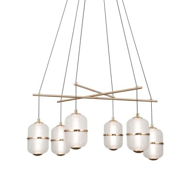 Pakabinamas šviestuvas Alani PND-34375-6-BK 2