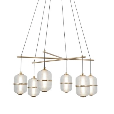 Pakabinamas šviestuvas Alani PND-34375-6-HBR 3 Pakabinamas šviestuvas Alani PND-34375-6-HBR 3