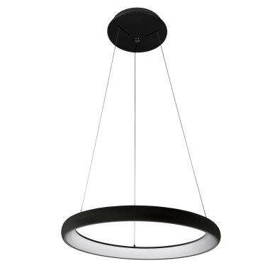 Pakabinamas šviestuvas Alessia 5280-840RP-BK-3, juodas, LED, 51 cm