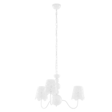 Pakabinamas šviestuvas Arianna V2473B-3 WH, baltos spalvos, metalinis, 3 lemputės 1