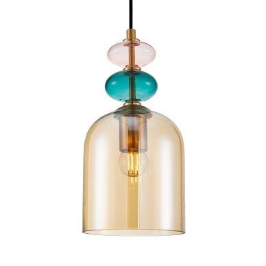Pakabinamas šviestuvas Busco PND-30263-1B-BRO-AMB 2 Pakabinamas šviestuvas Busco PND-30263-1B-BRO-AMB 2