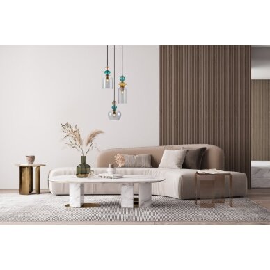 Pakabinamas šviestuvas Busco PND-30263-3A-BRO-SG 1
