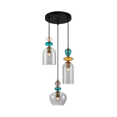 Pakabinamas šviestuvas Busco PND-30263-3A-BRO-SG Pakabinamas šviestuvas Busco PND-30263-3A-BRO-SG