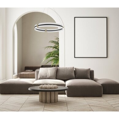 Pakabinamas šviestuvas Faris PND-62738-53W-3K-BK-GD 1