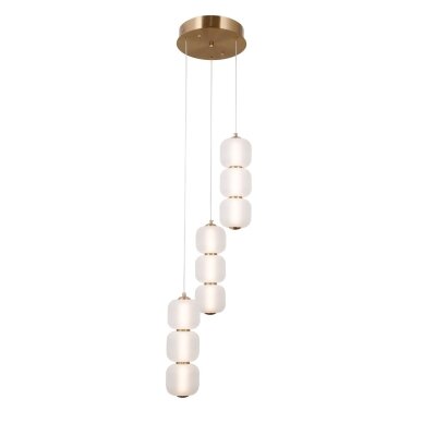 Pakabinamas šviestuvas Ganti PND-34362-9-HBR-OPAL