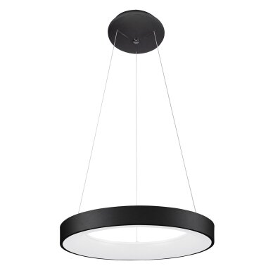 Pakabinamas šviestuvas Giulia 5304-840RP-BK-3, juodas, LED, 48 cm