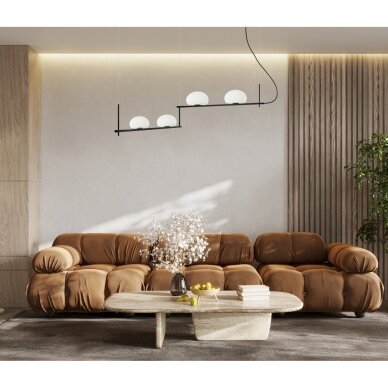 Pakabinamas šviestuvas Kernio PND-357784-BK+W 1