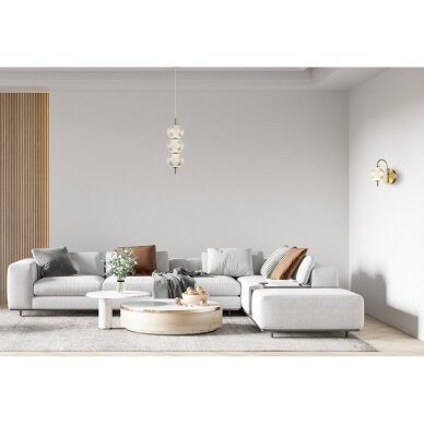Pakabinamas šviestuvas Lazie PND-29038-3-GD 1