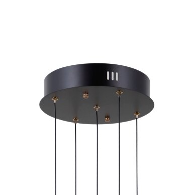 Pakabinamas šviestuvas Montiela PND-34374-5-BK 4