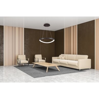 Pakabinamas šviestuvas Morfi 5355-848ROP-BC-3, kavos spalvos, LED, 65 cm 2