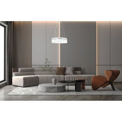 Pakabinamas šviestuvas Nosta PND-34364-3-CH-CL 1