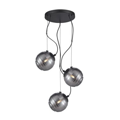 Pakabinamas šviestuvas Perona PND-92389-3A-BK Pakabinamas šviestuvas Perona PND-92389-3A-BK