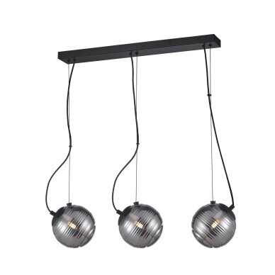 Pakabinamas šviestuvas Perona PND-92389-3L-BK