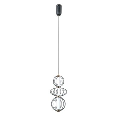 Pakabinamas šviestuvas Rabel PND-344221-3V-BK